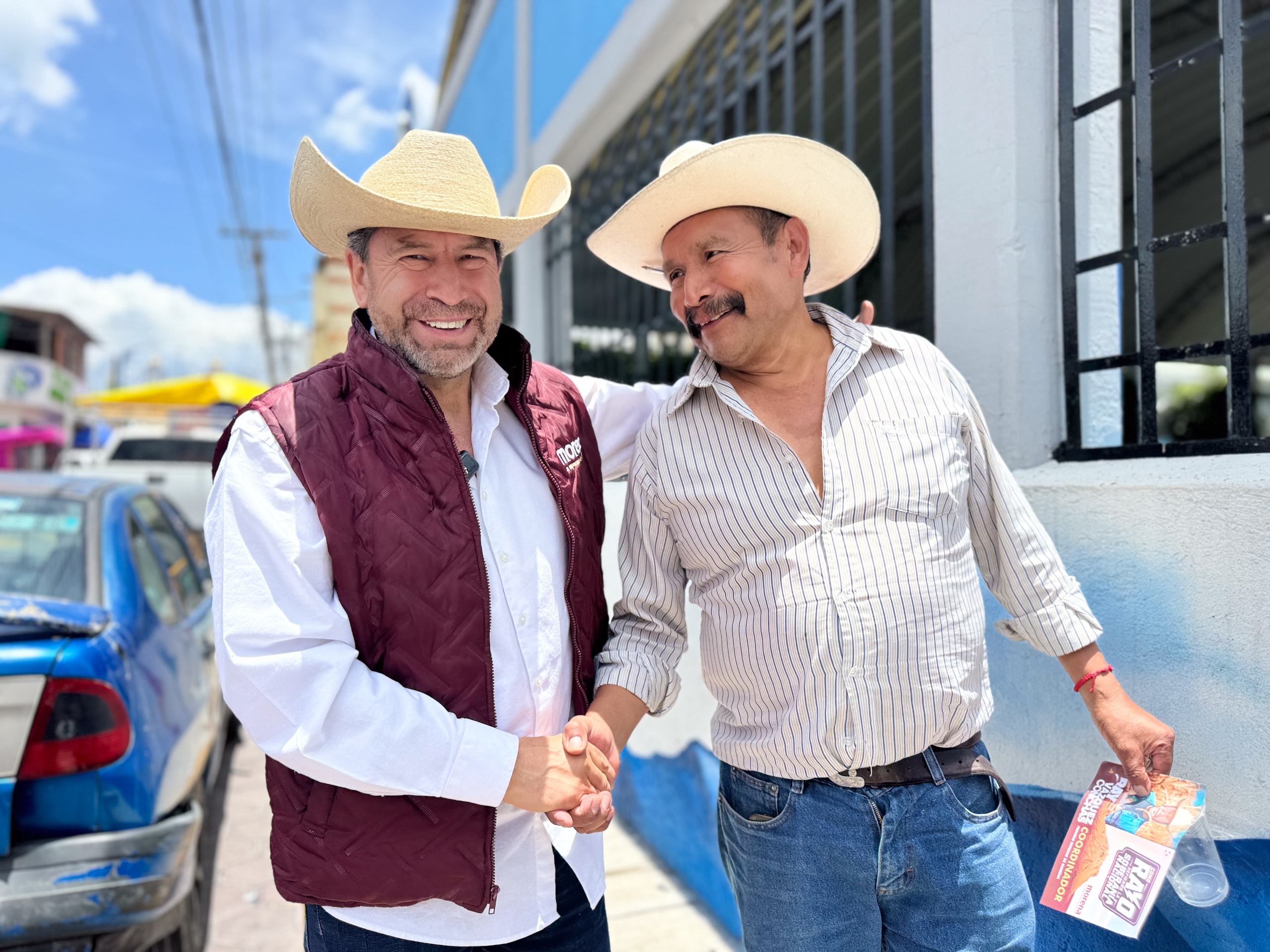 Ciudadanos de San Pablo del Monte y Chiautempan respaldan a Ray Vázquez en la defensa de la Soberanía